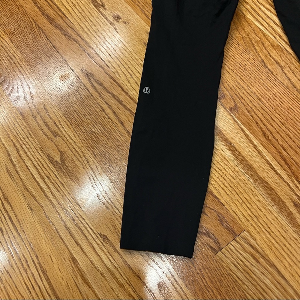 Lululemon Fast & Free 7/8 Tight II Nulux 25" Black Leggings Size 8 W5ATIS - Picture 5 of 7